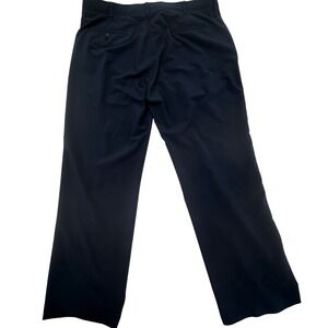 Ben Hogan Mens Performance Golf Pants Navy Blue Flat Front Straight Leg 36x29